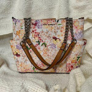 Dana Buchman Cherry Floral Tote